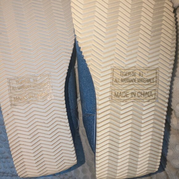 Denim USA Flag Sneakers 8.5 by Rouge Helium - Picture 8 of 9